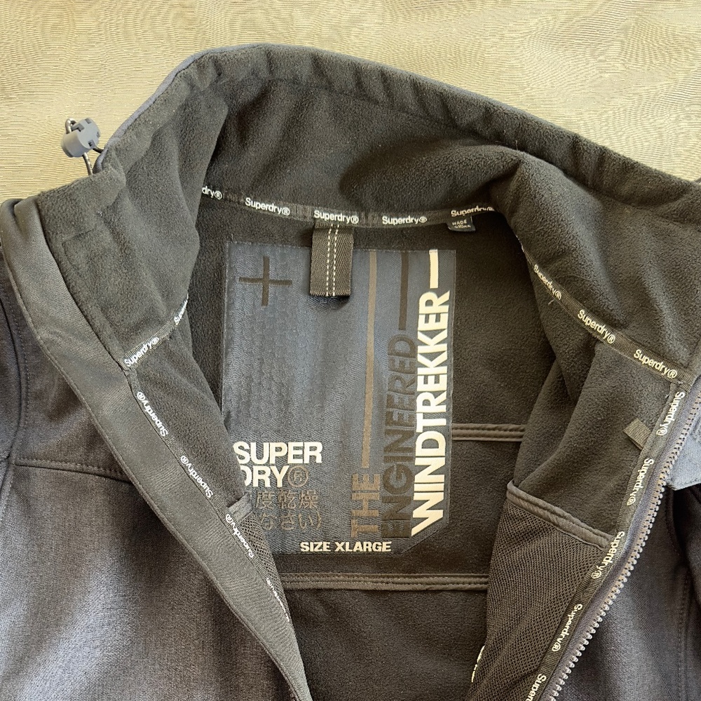 Superdry The Engineered Windtrekker Jacket Men- N… - image 4